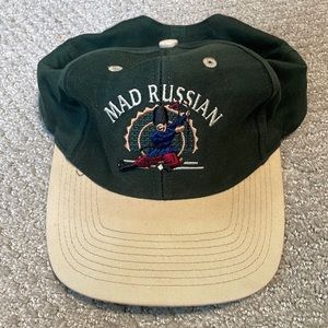 Embroidered Mad Russian vintage baseball cap